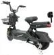 Електричний велосипед Crosser CR1 (800ВТ 60V 24Ah) - Чорний - зображення 4