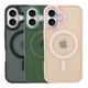 Чохол TPU+PC Goldencis Matte with MagSafe для iPhone 16 Колір Pink - изображение 2
