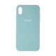 Чохол Silicone Case Full Size (AA) для iPhone Xs Max Колір 59.Marine Green - изображение 1