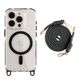 Чохол TPU+PC LanyardCase with MagSafe для iPhone 15 Pro Колір Black - зображення 1