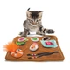 Інтерактивна іграшка для котів Kong Pull-A-Partz Sushi Play Mat 28 x 26 см (35585459486) - зображення 3