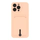 Чохол TPU Colorfull Pocket Card для iPhone 14 Pro Max Колір Pink Sand - изображение 1