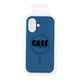 Чохол Glow Silicone Case with Magsafe для iPhone 16 Колір Dark blue - зображення 6