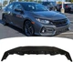 Спойлер бампера переднего (sport) глянец Honda Civic 2017-2021 (FPS). 71102TGGA50 - изображение 1
