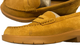Loafersy damskie zamszowe Geox D25QRA00022-C2002 39 25.4 cm Musztardowe (8056206024793) (955555909369736) - Outlet - obraz 3