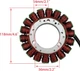 Генератор Статор магнето Suzuki DL1000 V Strom DL 1000 V-Strom VStrom 2002 2003 2004 2005 2006 2007 2008 2009 2012 - изображение 2