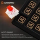 Клавиатура GamePro Genesis Metallic 100% Red switches (MK144B) - изображение 7