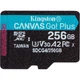 Карта памъяти Kingston microSD 256GB C10 UHS-I U3 A2 V30 R200/W160MB/s - изображение 1