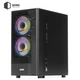 Корпус Qube GEON ARGB Black (GEON_GBNU3) - изображение 3