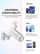 USB-накопитель LESOGE Apple MFi Certified USB Flash Drive 128 ГБ - изображение 3