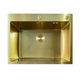 Мийка Mixxus MH6050 Micro Decor Brushed Gold (3.0/0.8) з нерж. сталі (колір матове золото) (MI8222) - изображение 1