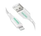 Кабель IRONN Type-A to Lightning 12W (1.8m) White (AL12WT-L) - зображення 1