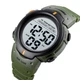 Наручний годинник Skmei 1560 Green-Orange - зображення 2
