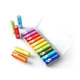 Батарейка ZMI AA bat Alkaline 10шт ZI5 Rainbow (NQD4000RT) - изображение 4