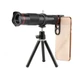 Монокуляр монокль объектив 48x Telephoto + крепление для телефона. Подзорная труба телескоп для наблюдения W48 - изображение 2