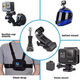 Задвижка изогнутая J-Hook для GoPro, SJCAM, Xiaomi и др экшны камеры - изображение 2