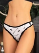 Трусики-танга ISSA PLUS BL2-589 XL Белые (issa2007682334841) - изображение 1