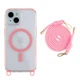 Чохол TPU+PC LanyardCase with MagSafe для iPhone 15 Колір White - зображення 12