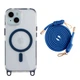 Чохол TPU+PC LanyardCase with MagSafe для iPhone 15 Колір White - зображення 2