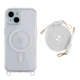 Чохол TPU+PC LanyardCase with MagSafe для iPhone 15 Колір White - зображення 1