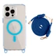 Чохол TPU+PC LanyardCase with MagSafe для iPhone 14 Pro Колір Sky Blue - изображение 1