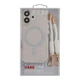 Чохол TPU+PC LanyardCase with MagSafe для iPhone 16 Колір Pink - изображение 10