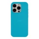 Чохол Silicone Case Full Size (AA) для iPhone 15 Pro Колір 16.Blue - изображение 1