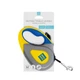 Поводок-рулетка для собак WAUDOG R-leash, рисунок "Colors of freedom", M, до 25 кг, 5 м, светоотражающая лента - изображение 2