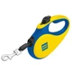 Поводок-рулетка для собак WAUDOG R-leash, рисунок "Colors of freedom", S, до 15 кг, 5 м, светоотражающая лента - изображение 4