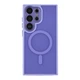 Чохол TPU+PC Magnetic Matte Camera Lens with Magsafe для Samsung Galaxy S25 5G (S931) Колір Purple - изображение 1