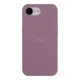 Чохол Silicone Case Full Size (AA) для iPhone 16e Колір 68.Blackcurrant - изображение 1