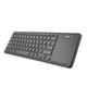 Клавіатура Trust Mida with XL Touchpad Black (23009) - зображення 2