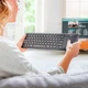 Клавіатура Trust Mida with XL Touchpad Black (23009) - зображення 7