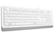 Клавиатура A4Tech FK10 Ukr White - изображение 2