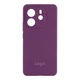 Чохол Liquid Silicone (AA) Full Camera для Xiaomi Redmi Note 14 4G (Global version) Колір 43.Grape - изображение 1