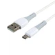 Кабель USB Ridea RC-SI35 SiliconePro Micro 3A Колір Бiлий - изображение 1