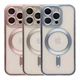 Чохол TPU Metallic Chrome Full Camera with Magsafe для iPhone 16 Pro Max Колір Chrome Blue - изображение 2