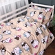 Комплект постельного белья в кроватку детский Mirson 110х140 см Kids Time 17-0866 Hello Kitty Style Бязь (2200012065464) - изображение 3