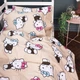 Комплект постельного белья в кроватку детский Mirson 110х140 см Kids Time 17-0866 Hello Kitty Style Бязь (2200012065464) - изображение 4
