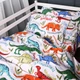 Комплект постельного белья Mirson Полуторный 143х210 см Kids Time 17-0868 Dino World Бязь (2200012066911) - изображение 1