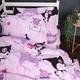 Комплект постельного белья Mirson Полуторный 143х210 см Kids Time 17-0869 Lovely Kuromi Бязь (2200012067635) - изображение 3
