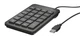 Клавіатура мембрана Trust Xalas USB-A Numeric Keypad 23Key, USB-A, чорний (642758) - зображення 2