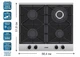 Варочная поверхность Prime Technics PGH 50053 FGBIXC - изображение 2