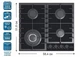 Варочная поверхность Prime Technics PGH 50043 FGBC - изображение 2