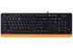 Клавіатура A4Tech FK10 Ukr Orange USB - зображення 1