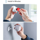 Датчик движения Eufy Security Motion Sensor Alarm, беспроводной, уведомления на смартфон, HomeBase, белый - изображение 5