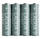 Аккумуляторные батарейки IKEA LADDA 4 шт AA (HR6) 2450 mAh 1.2V Ni-MH многоразовые аккумуляторы набор ИКЕА ЛАДДА 505.046.92 - изображение 2