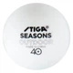 Мячик для настольного тенниса Stiga Seasons White 12 шт (1110-2810-12) (931162) (280382) - изображение 1