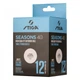 Мячик для настольного тенниса Stiga Seasons White 12 шт (1110-2810-12) (931162) (280382) - изображение 3