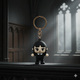 Брелок Венздей Аддамс Wednesday Addams фигурка игрушка для ключей, рюкзака, сумки 6 см - изображение 1